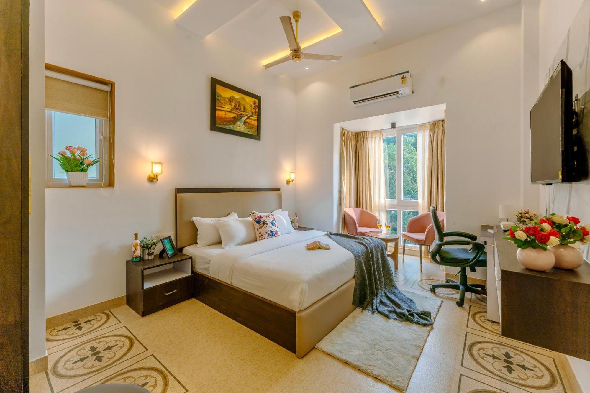 Villa Shambhala Luxury Villa With Private Pool Close To Anjuna Vagator Verla Exterior foto